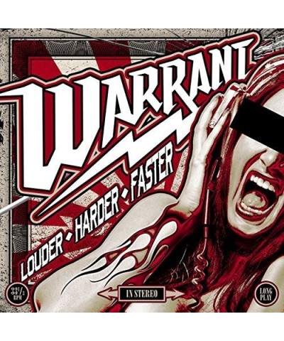 Warrant LOUDER HARDER FASTER CD $3.49 CD