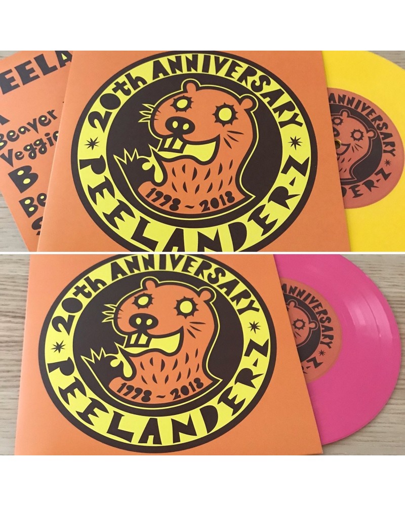 Peelander-Z "Beaver Fever (20th Anniversary 7")" Limited Edition 7" (Vinyl) $3.20 Vinyl