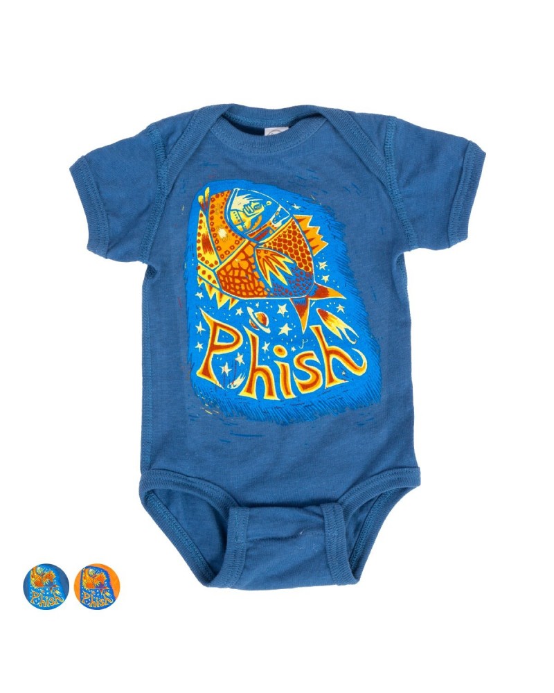 Phish Pollock Rocket Onesie $8.00 Kids