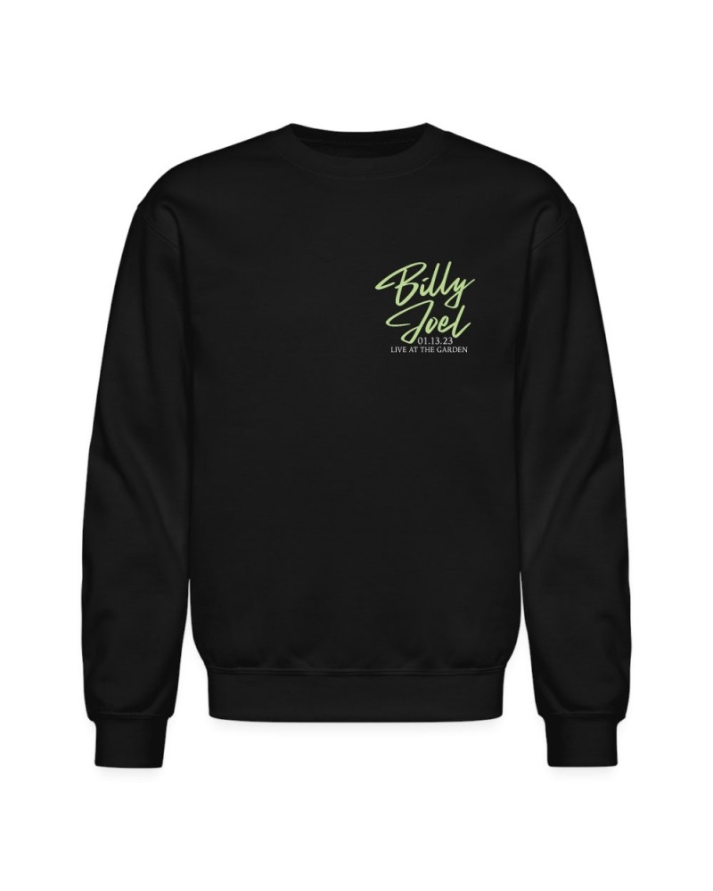 Billy Joel "1-13-23 MSG Set List" Black Crewneck - Online Exclusive $32.25 Sweatshirts