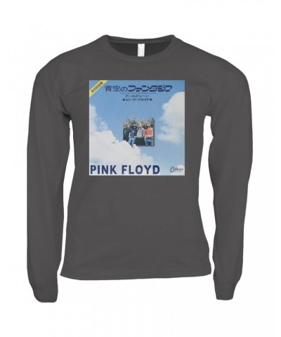 Pink Floyd Long Sleeve Shirt | Point Me To The Sky And Arnold Layne Japanese Album Cover Shirt $14.68 Shirts