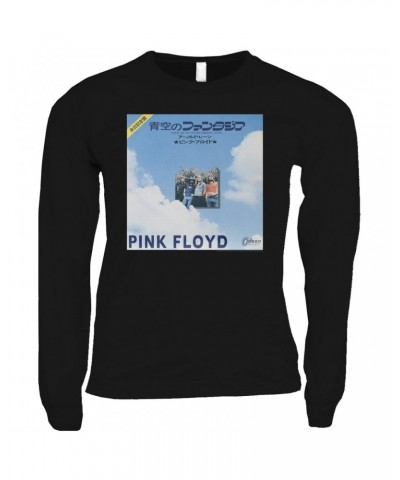 Pink Floyd Long Sleeve Shirt | Point Me To The Sky And Arnold Layne Japanese Album Cover Shirt $14.68 Shirts