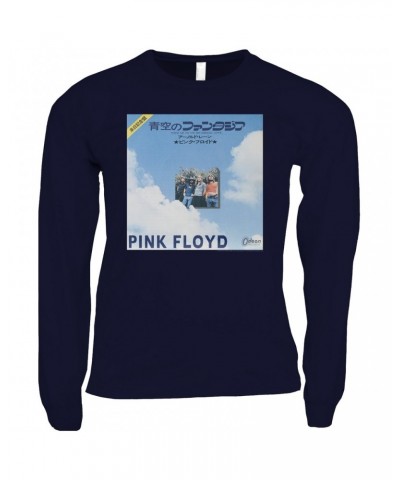 Pink Floyd Long Sleeve Shirt | Point Me To The Sky And Arnold Layne Japanese Album Cover Shirt $14.68 Shirts