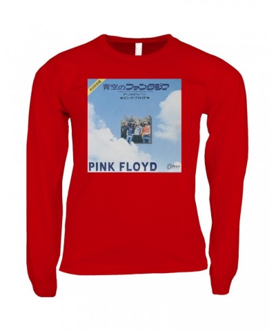 Pink Floyd Long Sleeve Shirt | Point Me To The Sky And Arnold Layne Japanese Album Cover Shirt $14.68 Shirts