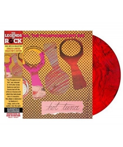 Hot Tuna THE PHOSPHORESCENT RAT (RED SWIRL) Vinyl Record $8.69 Vinyl