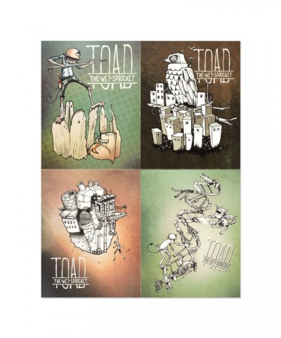 Toad The Wet Sprocket LP Art Post Card Set (Vinyl) $2.93 Vinyl