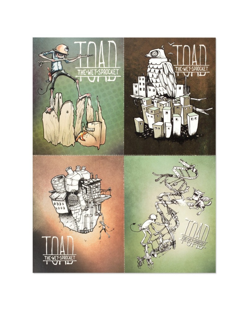 Toad The Wet Sprocket LP Art Post Card Set (Vinyl) $2.93 Vinyl