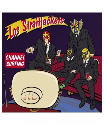 Los Straitjackets CHANNEL SURFING CD $6.06 CD