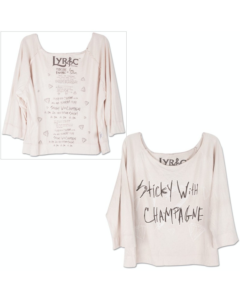 Semi Precious Weapons Ladies' Lyrics Cloak Shirt $36.00 Shirts