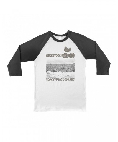 Woodstock 3/4 Sleeve Baseball Tee | On Stage At Shirt $11.68 Shirts