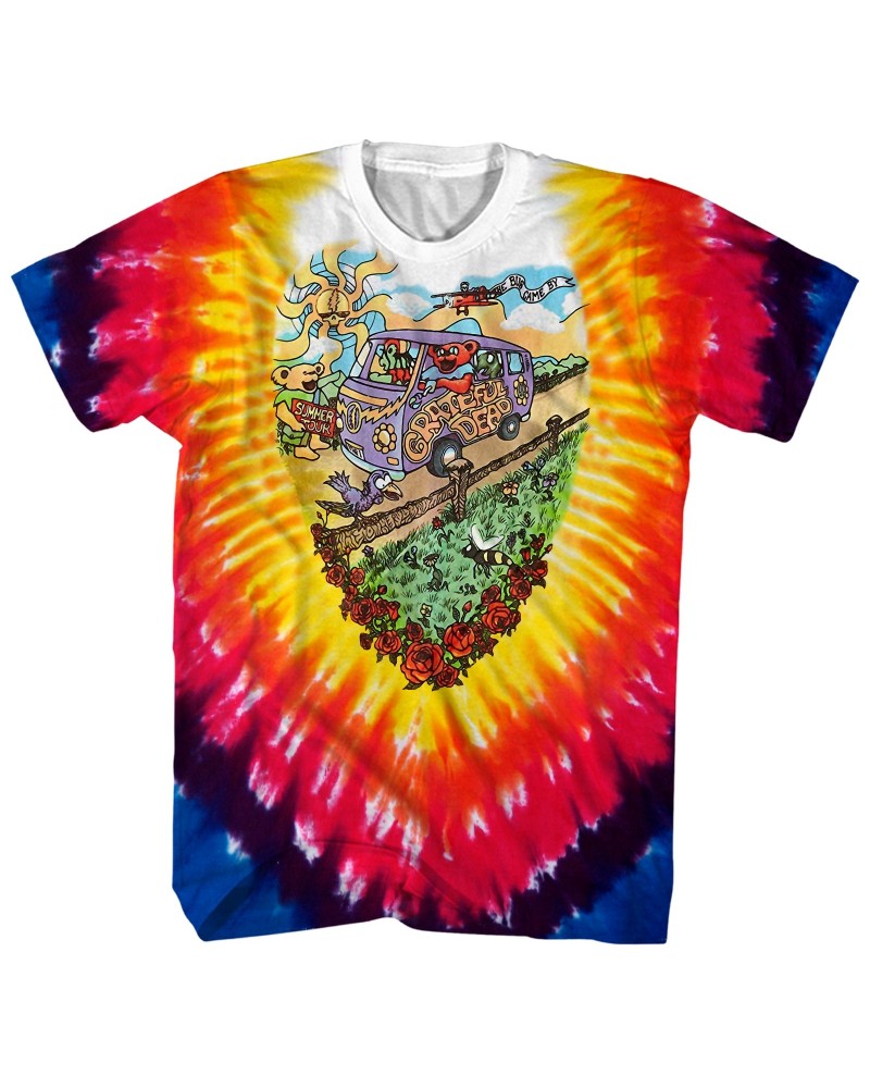 Grateful Dead T-Shirt | Summer Tour '94 Tie Dye Shirt (Reissue) $8.97 Shirts