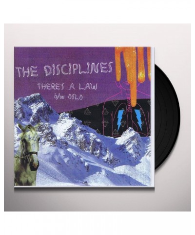 Disciplines THERE'S A LAW / OSLO Vinyl Record $3.83 Vinyl