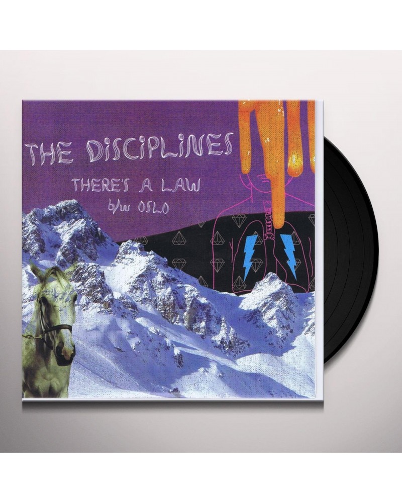 Disciplines THERE'S A LAW / OSLO Vinyl Record $3.83 Vinyl