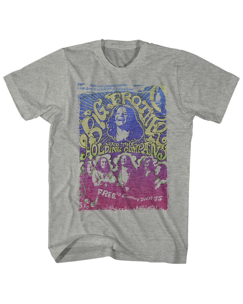 Big Brother & The Holding Company T-Shirt | Vintage Handbill Shirt $5.75 Shirts