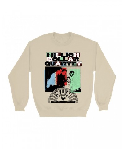 Sun Records Sweatshirt | Multi-Color Million Dollar Quartet Image Sweatshirt $10.83 Sweatshirts