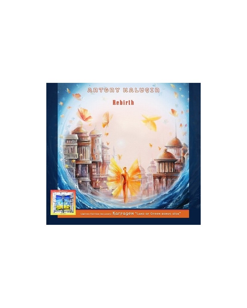 Antony Kalugin REBIRTH PLUS CD $10.00 CD