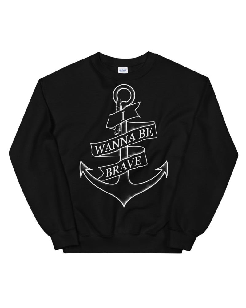 John Wiebe I Wanna Be Brave Sweatshirt $12.60 Sweatshirts