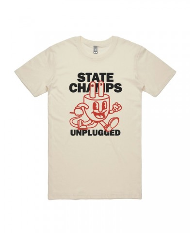 State Champs Unplugged Tee (Natural) $9.29 Shirts