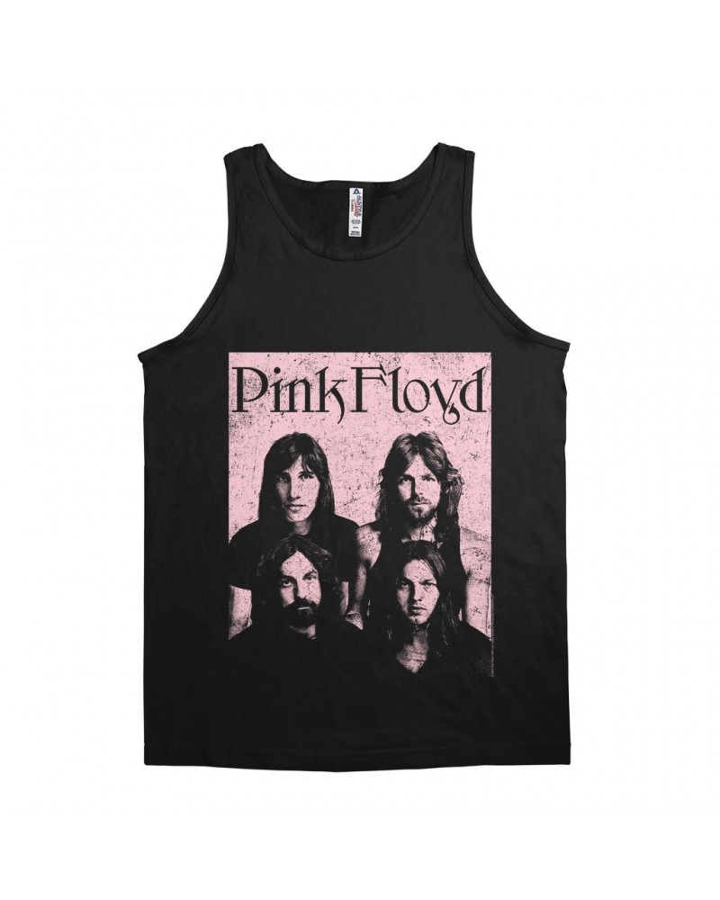 Pink Floyd Unisex Tank Top | Pink Meddle Portrait Distressed Shirt $9.48 Shirts