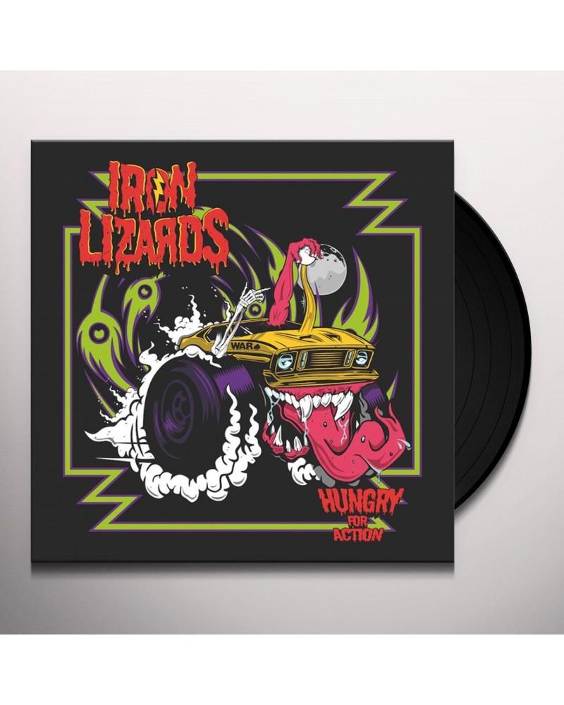 Iron Lizards Hungry for Action Vinyl Record $7.84 Vinyl