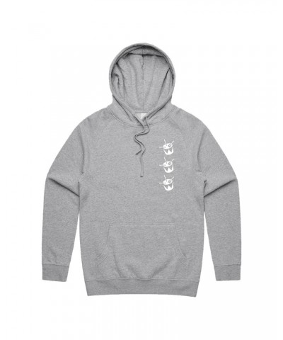 Triple J Drum Logo Hoodie (Grey) $19.19 Sweatshirts