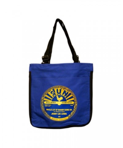 Jerry Lee Lewis Whole Lot of Shakin Tote Bag - Blue $5.53 Bags