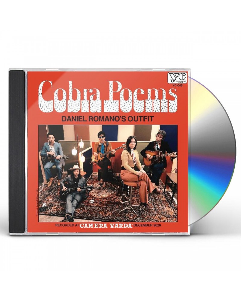 Daniel Romano COBRA POEMS CD $7.52 CD