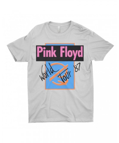 Pink Floyd T-Shirt | World Tour '87 Logo Shirt $9.73 Shirts