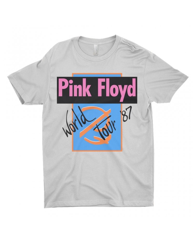 Pink Floyd T-Shirt | World Tour '87 Logo Shirt $9.73 Shirts