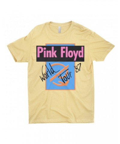 Pink Floyd T-Shirt | World Tour '87 Logo Shirt $9.73 Shirts