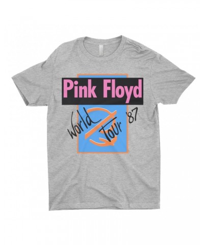 Pink Floyd T-Shirt | World Tour '87 Logo Shirt $9.73 Shirts