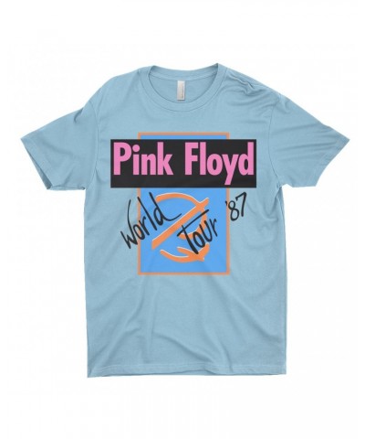 Pink Floyd T-Shirt | World Tour '87 Logo Shirt $9.73 Shirts