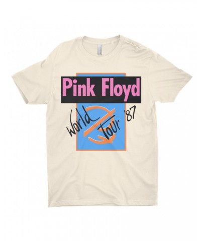 Pink Floyd T-Shirt | World Tour '87 Logo Shirt $9.73 Shirts