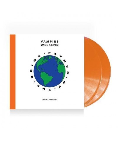 Vampire Weekend FATHER OF THE BRIDE - Limited Edition Orange Colored Double LP Vinyl Record $20.09 Vinyl