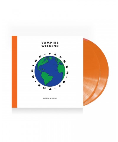 Vampire Weekend FATHER OF THE BRIDE - Limited Edition Orange Colored Double LP Vinyl Record $20.09 Vinyl