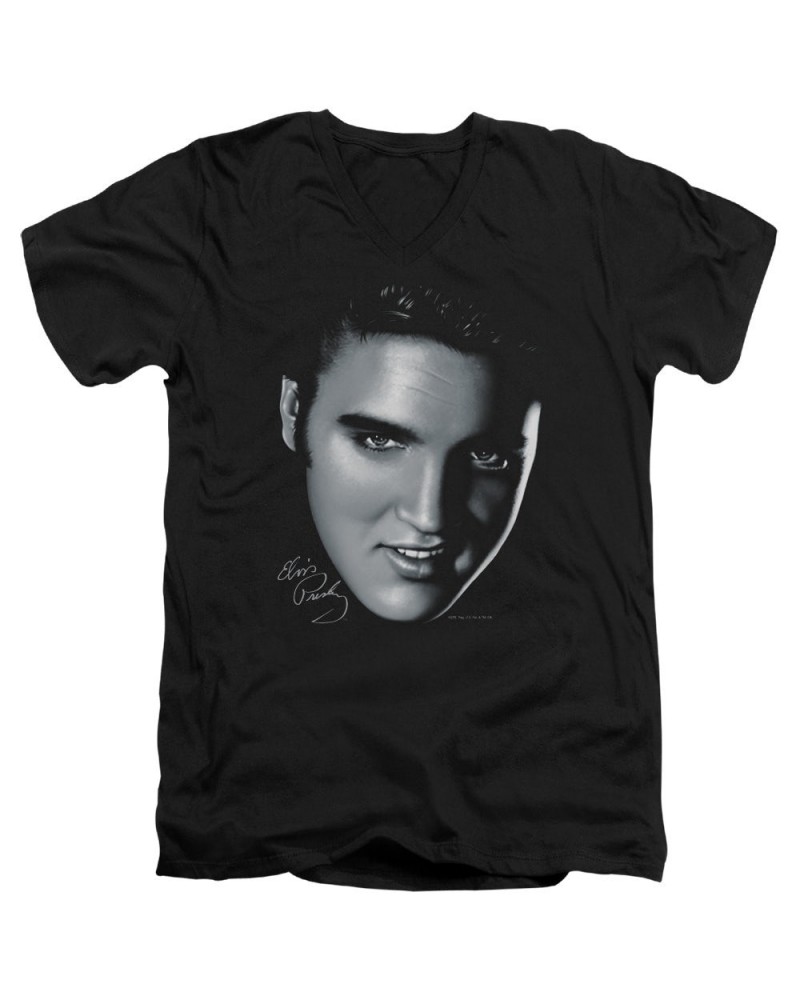 Elvis Presley T Shirt (Slim Fit) | BIG FACE Slim-fit Tee $7.41 Shirts