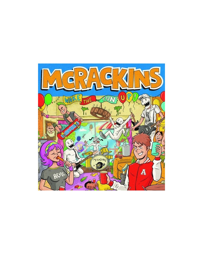 McRackins WAKE THE FUN UP! CD $4.41 CD