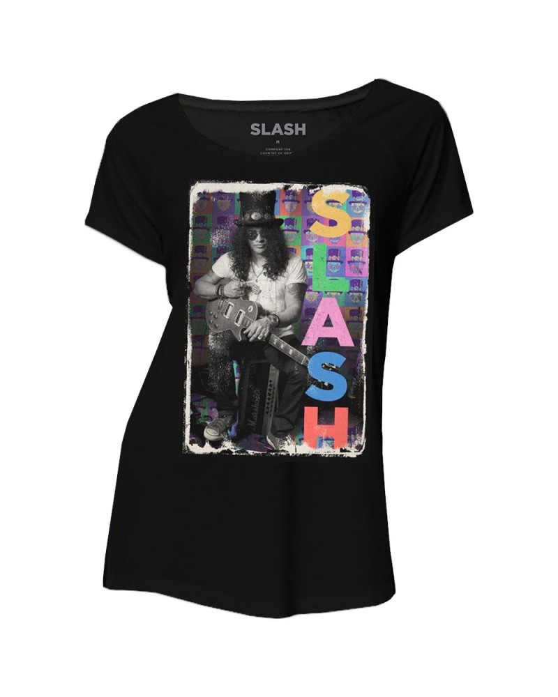 Slash Pop Art Ladies Tee $9.12 Shirts