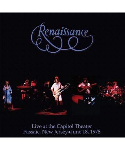 Renaissance Live At The Capitol Theater June 18 1978 (Purple/3Lp) Vinyl Record $22.14 Vinyl