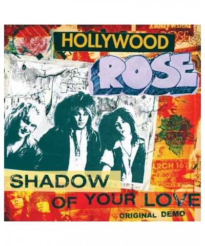 Hollywood Rose SHADOW OF YOUR LOVE / RECKLESS LIFE - Limited Edition 7'' Colored Vinyl Record $6.76 Vinyl