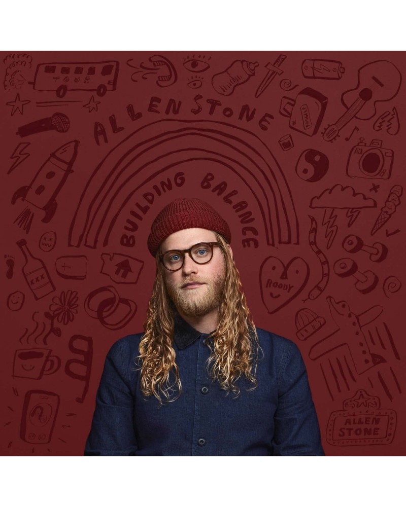 Allen Stone Building Balance (Blue/Red LP) Vinyl Record $13.47 Vinyl