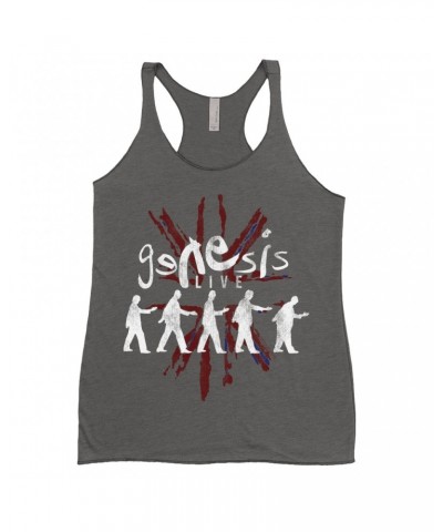 Genesis Ladies' Tank Top | Live In The UK Distressed Shirt $13.03 Shirts