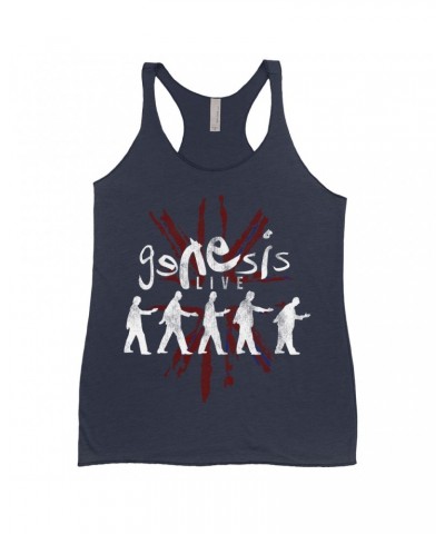 Genesis Ladies' Tank Top | Live In The UK Distressed Shirt $13.03 Shirts