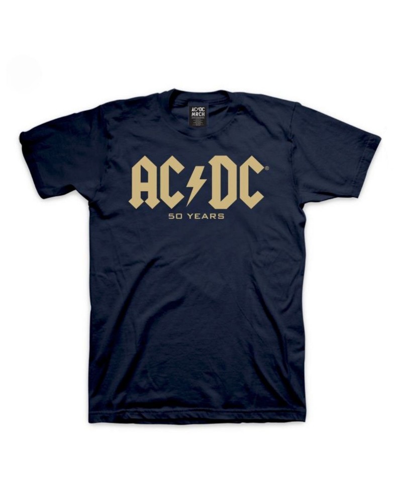 AC/DC 50 Years Logo T-Shirt $9.60 Shirts