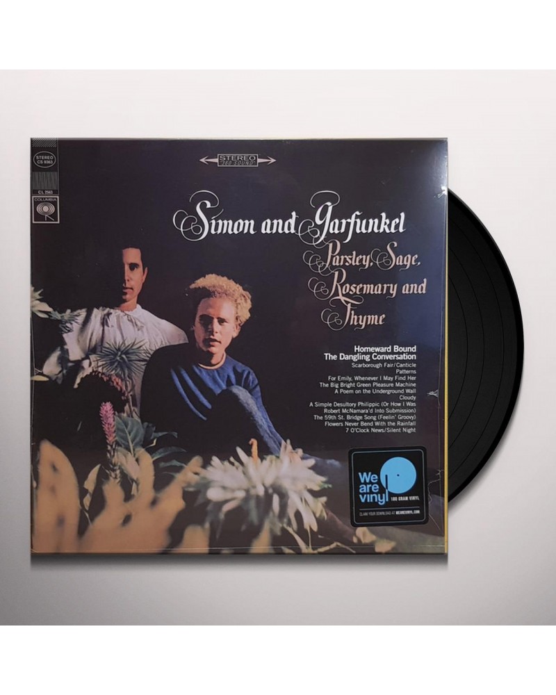 Simon & Garfunkel PARSLEY SAGE ROSEMARY AND THYME (180G VINYL/ DL INSERT) Vinyl Record $12.54 Vinyl