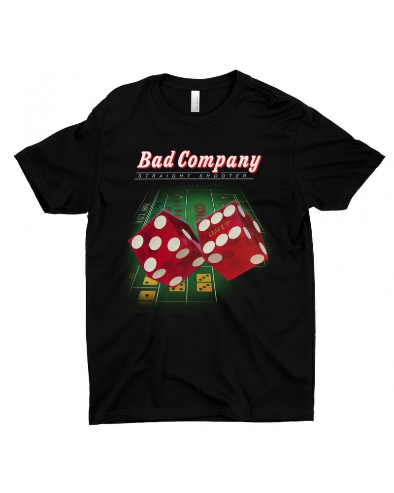 Bad Company T-Shirt | Straight Shooter Album Cover Shirt $12.48 Shirts