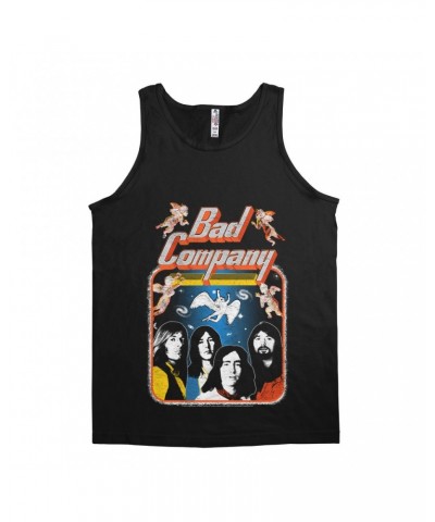 Bad Company Unisex Tank Top | Vintage Burnin' Through America Tour Distressed Shirt $10.48 Shirts