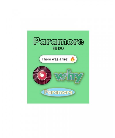 Paramore Tour Pin Set $4.90 Accessories