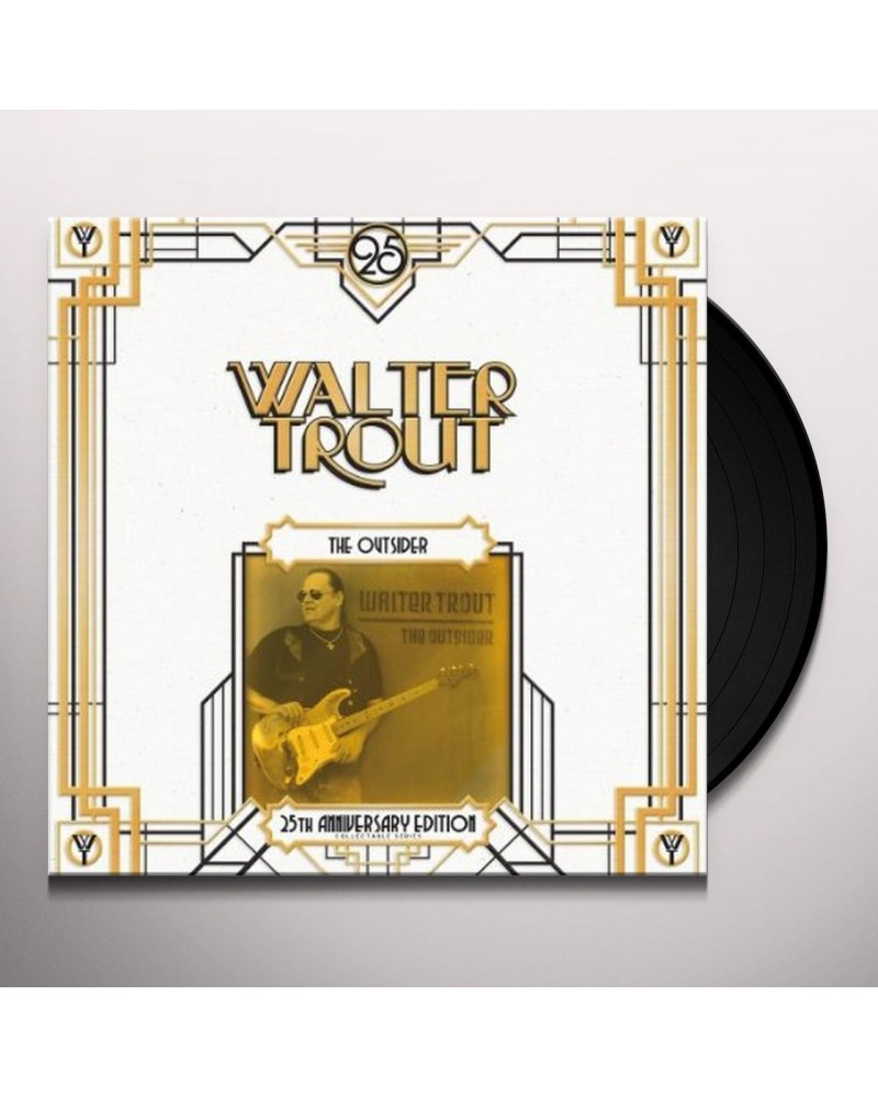 Walter Trout OUTSIDER: 25TH ANNIVERSARY SERIES Vinyl Record $9.51 Vinyl