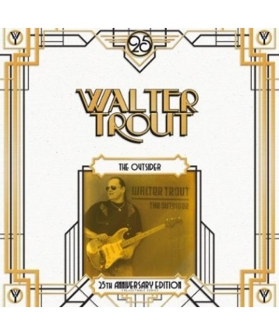 Walter Trout OUTSIDER: 25TH ANNIVERSARY SERIES Vinyl Record $9.51 Vinyl